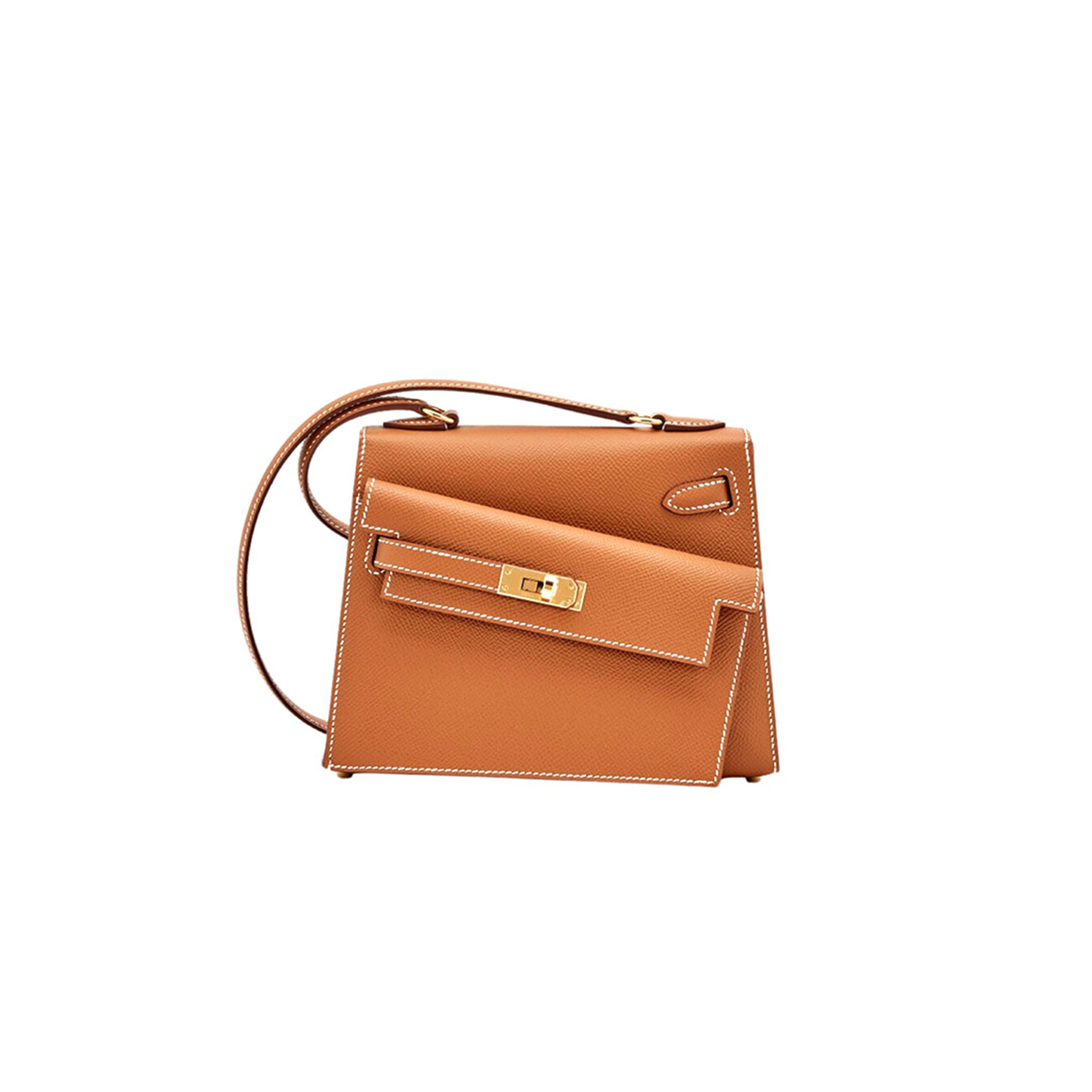 H**mes KELLY DESORDRE 20 MINI GOLD EPSOM (20*14*10cm)
